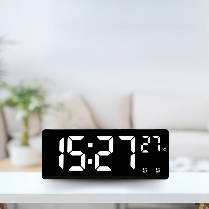 Relógio Digital | Despertador & Temperatura Relógio Digital | Despertador & Temperatura | GA Leveza Store Branco 
