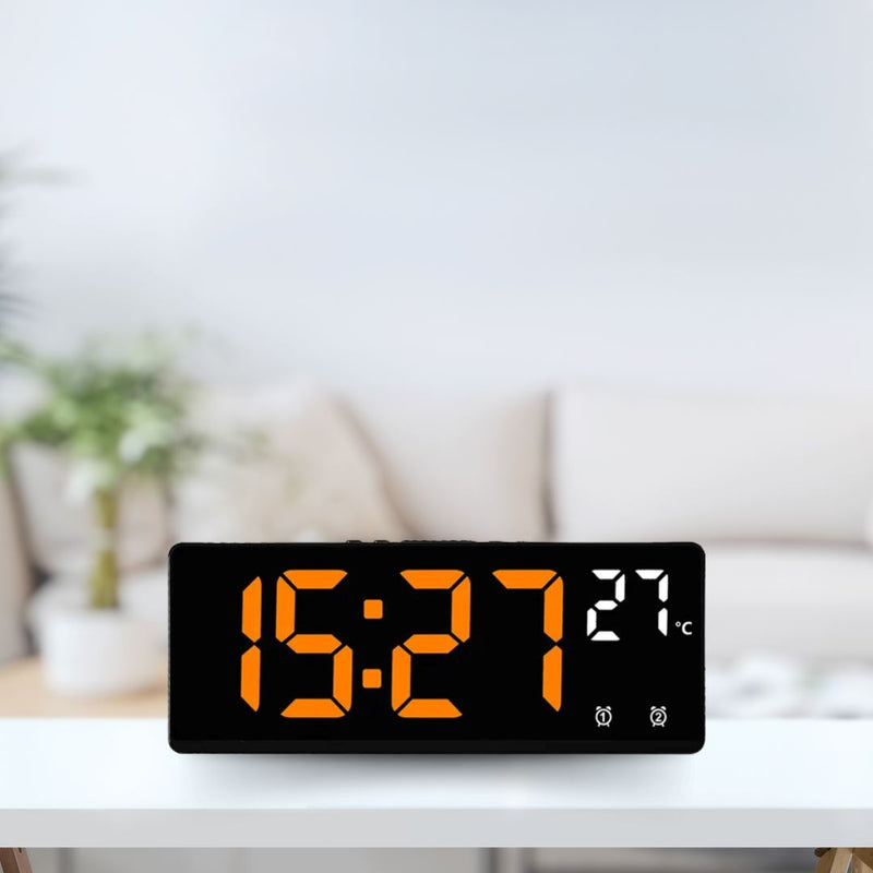 Relógio Digital | Despertador & Temperatura Relógio Digital | Despertador & Temperatura | GA Leveza Store Laranja 