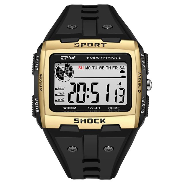 Relógio Militar | Raptor Sport Schock Relógio Militar | GA Leveza Store Gold 