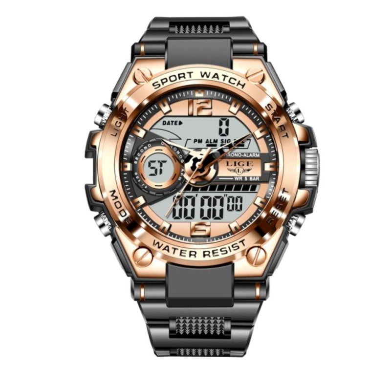 Relógio Militar | Digital Shock Relógio Militar | Digital Shock | GA Leveza Store Dourado 