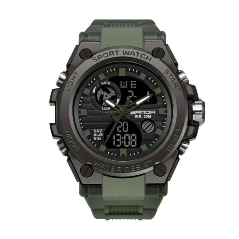 Relógio Militar | Tank Sport Watch Relógio Militar | Tank Sport Watch | GA Leveza Store Verde 